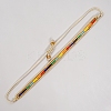 Adjustable Nylon Cord Braided Bead Bracelets BJEW-C011-48-4