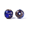 Handmade Gold Sand Lampwork Beads LAMP-N045-01C-03-2