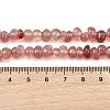 Natural Strawberry Quartz Beads Strands G-P622-B01-01-5