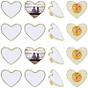 20 Boxs Sublimation Blank Brooch Pins FIND-SP0004-09C-1