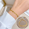 304 Stainless Steel Link Bracelets for Women FS-WGC4E47-01-1