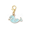Alloy Enamel Pendant Decorations HJEW-JM03296-4