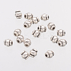 Barrel Tibetan Silver Spacer Beads LS-AB608-1