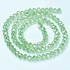 Electroplate Glass Beads Strands EGLA-A034-T2mm-B17-2