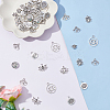 Tibetan Style Alloy Pendants & Links Connectors & Beads TIBEP-SC0001-53AS-4