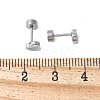 304 Stainless Steel Stud Earrings for Women LS-EJEW-E603-05E-P-2