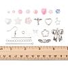 DIY Pink Earring Making Kit DIY-FS0004-78-6