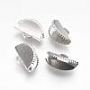Iron Ribbon Crimp Ends IFIN-I026-02P-B-1