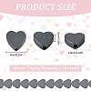 3Strands Non-magnetic Synthetic Hematite Beads Strands G-SC0003-11-2