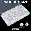 1500Pcs AB Color Plated Eco-Friendly Poly Styrene Acrylic Round Beads TACR-GA0001-17-2
