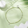 Brass Clover Pendant Necklace NJEW-JN04325-02-2