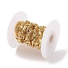 Brass Oval & Knot Link Chains CHC-K013-12G-4