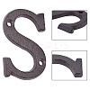 Iron Home Address Number AJEW-WH0126-25S-4