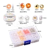 DIY Letter & Imitation Pearl & Heishi Beads Bracelet Making Kit DIY-YW0005-23B-3