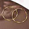 304 Stainless Steel Hoop Earrings EJEW-I320-25G-03-3