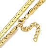 Ion Plating(IP) 304 Stainless Steel Chain Necklaces LS-NJEW-R266-08G-1