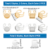 DIY Blank Dome Ring Making Finding Kit DIY-UN0003-98A-3