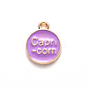 Alloy Enamel Pendants ENAM-S124-01A-01E-3