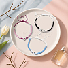 12Pcs 3 Colors Adjustable Nylon Thread Braided Bracelets for Women BJEW-GO0002-05-4