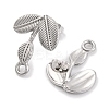 Non-Tarnish 304 Stainless Steel Studs Earring Findings EJEW-H013-16P-2