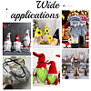Artificial Wool Fabric for Christmas BJEW-WH0515-12C-5