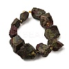 Raw Rough Natural Dragon Blood Beads Strands G-Z087-B09-3
