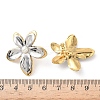Two Tone 304 Stainless Steel Acrylic Imitation Pearl Stud Earrings EJEW-B156-16GP-5