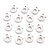 Non-Tarnish 304 Stainless Steel Pendants STAS-F267-10S-P-1