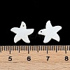 Natural Freshwater Shell Starfish Charms SHEL-K006-42-3