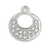 Alloy Micro Pave Rhinestone Pendants FIND-K020-15P-1