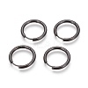 304 Stainless Steel Hoop Earrings EJEW-P177-B-14-2