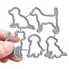 Pet Gog Frame Metal Cutting Dies Stencils DIY-GF0001-19-3