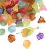 Transparent Acrylic Flower Beads X-PL622M-1