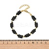 Natural Mixed Stone Grapes Beaded Bracelets for Women BJEW-JB14249-5