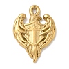 Ion Plating(IP) 304 Stainless Steel Pendants STAS-Q334-35G-1