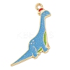 Christmas Alloy Enamel Pendants ENAM-K069-21A-G-1