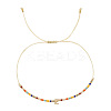 Bohemian Style Brass Charm Bracelets JG3497-26-1