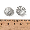Non-Tarnish 304 Stainless Steel Bead Caps STAS-P363-02B-P-3