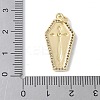 Brass Micro Pave Cubic Zirconia Pendants KK-F892-04G-01B-3