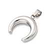 304 Stainless Steel Pendants STAS-P420-02P-2