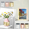 6 Sheets 6 Styles Self Adhesive Glass Cabochons MOSA-GA0001-02-6