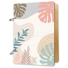 Wooden 2-Ring Loose Leaf Binder Postcard Phote Album Cover DIY-WH0547-031-3