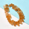 Natural Red Aventurine Beads Strands G-B064-B58-2