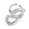 Brass Wrapped Open Cuff Rings RJEW-I100-01P-3