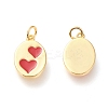 Real 18K Gold Plated Brass Charms KK-L006-030G-2