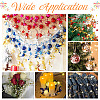PVC Sparkly Star Metallic Garland with Iron Wire AJEW-TAC0034-08A-11