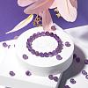 100Pcs 8mm Natural Amethyst Round Beads DIY-LS0002-13-6