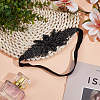 Flower Rhinestone Headbands PHAR-WH0020-05B-4