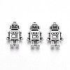 Tibetan Style Alloy Pendants TIBE-S323-083AS-RS-1