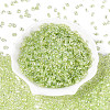 Transparent Colours Luster Glass Seed Beads SEED-N008-09E-2